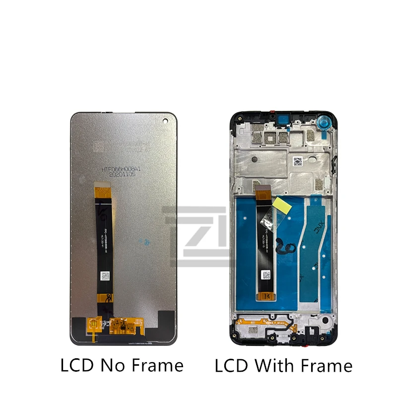 For LG K51S LCD LMK410EMW Display Touch Screen Digitizer Assembly With Frame LMK510EMW Replacement Repair Parts 6.55