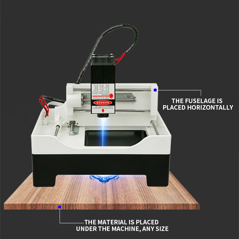 HWJ 8-1 Laser Engraving Machine Small Metal Laser Engraving Machine DIY Laser Engraving Machine Mini Laser Engraving Machine Min