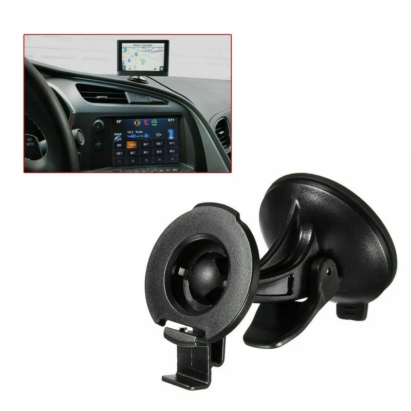 

1Pc Black Car Suction Cup Mount GPS Holder for GARMIN NUVI 2597 LMT 42 44 52 54 55 LM Car Auto Accessories Interior Pars