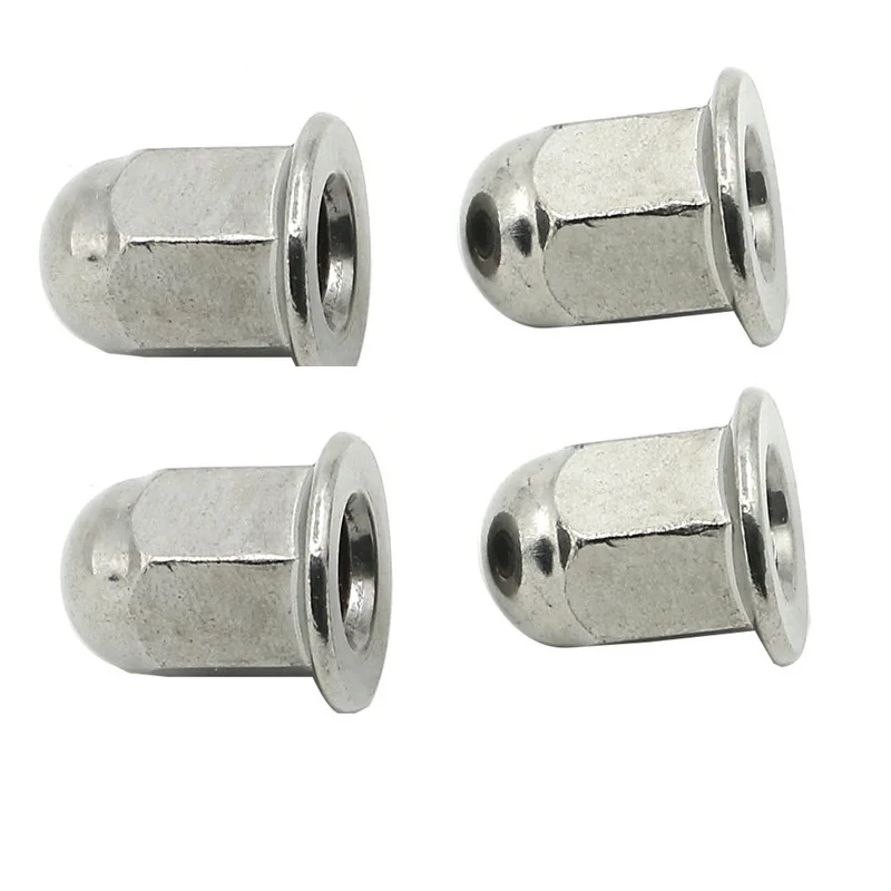 4PCS M6 M8 M10 Acorn Cap Nut Screw Bolt Hex Head Dome Metric Thread Pitch for yamaha GT80 GTMX GTS1000A IT125 IT175 IT250 IT400