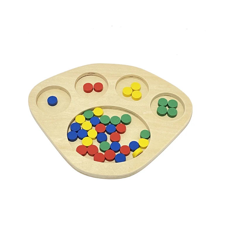 Treeyear Montessori Sensorial Materiaal Speelgoed Leren Kleur Math Blok Board Game Speelgoed Voor Kinderen 3 4 5 6 Jaar En up