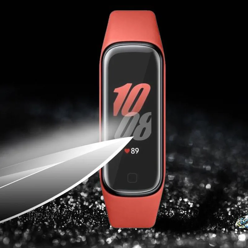 5Pcs ซอฟท์ TPU Clear Smartband ป้องกันฟิล์มสำหรับ Samsung Galaxy Fit 2 SM-R220สมาร์ทสายรัดข้อมือ Fit2 R220ป้องกันหน้าจอฝาครอบ