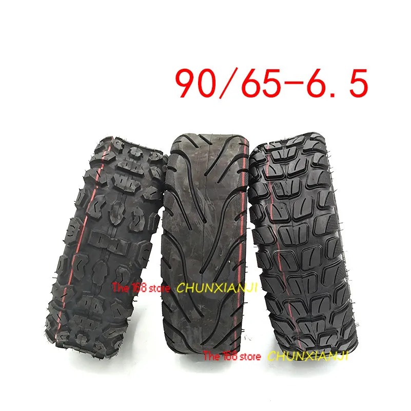 

11 Inch Non-slip Off Road TUNELESS Tire for PFULUO X-11 Electric Scooter Black Solid Wheel Rubber Replacement Outer Wear