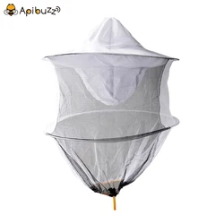 Double Layer White Bee Keeping Hat Veil - Apiculture Fishing Mosquito Mask - Beekeeping Tools - Bee Equipment Supplies