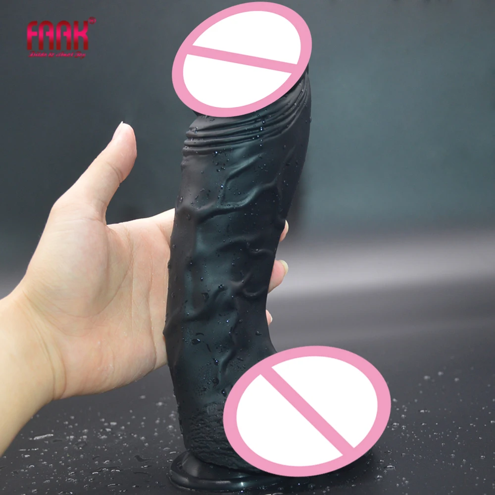 FAAK huge realistic dildos silicone penis suction 2.36\