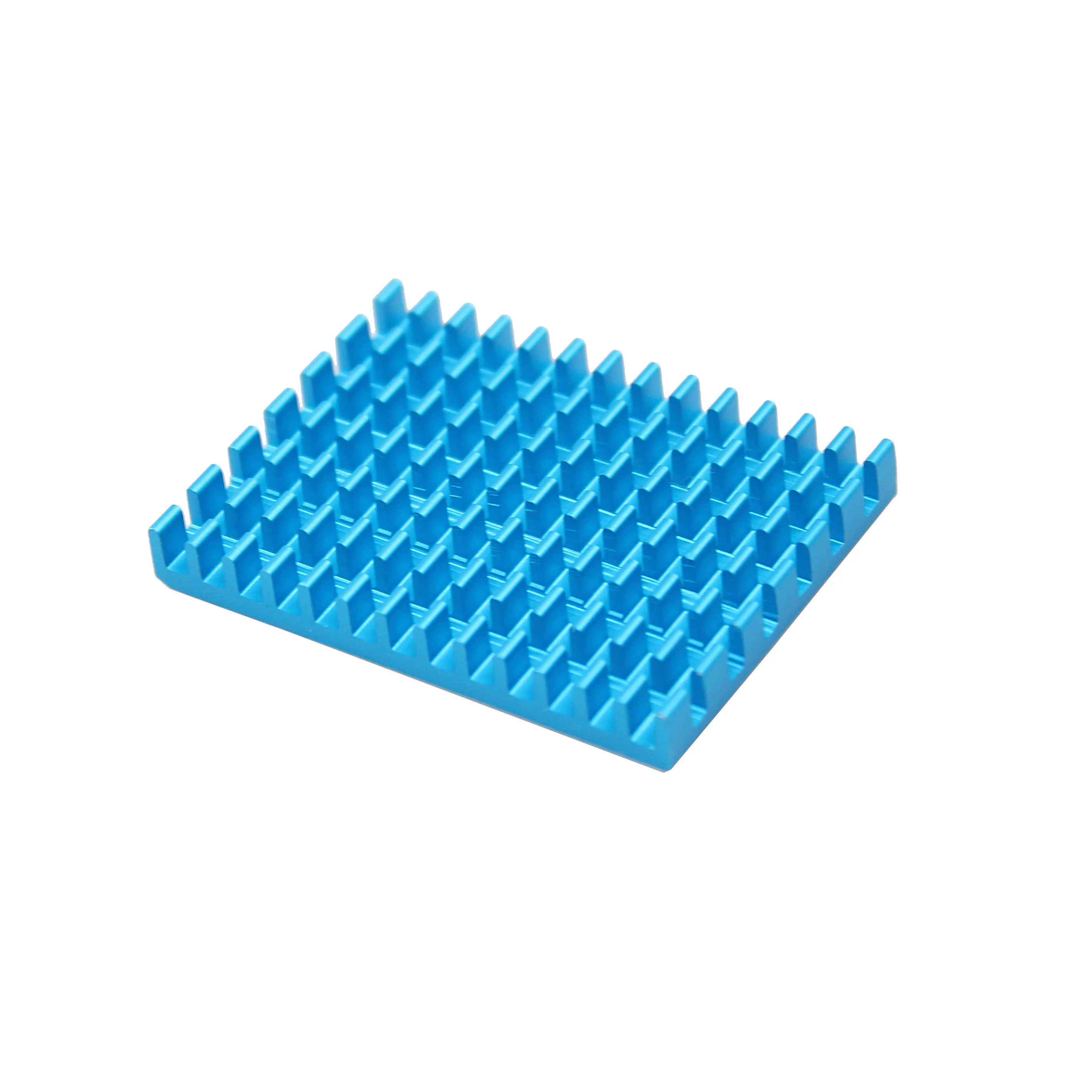 10PCS 40mm 4cm 30*40*5mm Blue Aluminum profile heat sink chip IC CPU Router memory PCB board Electronic coolerHeatsink 30x40x5mm