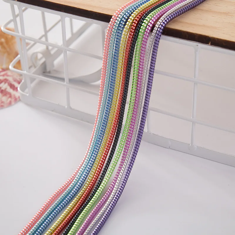 Protector de Cable de carga USB en espiral de TPU chapado, enrollador de Cable para iphone, ios, Android, protección de Cable de línea de datos, 1,4 M, nuevo