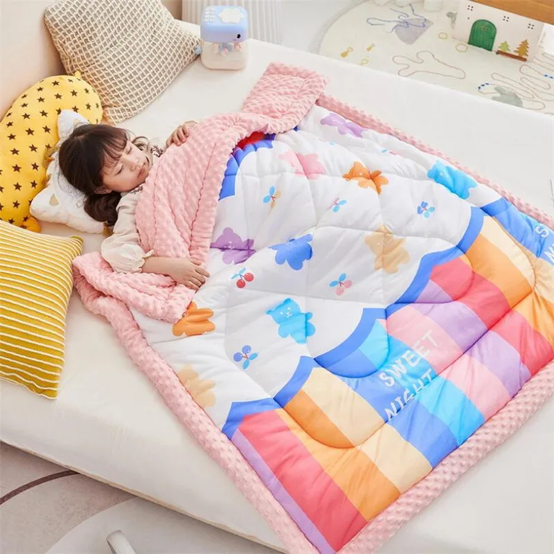 110x150cm Dicken Baby Kinder Decke Für Bett Winter Warme Decke 4 Saison Kinder 3d Angehoben Bettwäsche Decke quilt 8 Muster