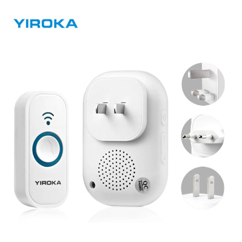 W101 Smart Wireless Doorbell long distance/learning code/58 ringtones selection waterproof Security Chime for home