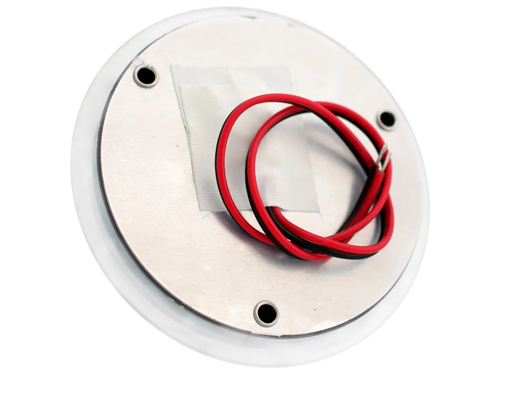 Förderung Neue 3.5 "LED Lampe 12V DC LED Rund Kristall Dach Decke Licht Caravan/RV/Wohnmobil/Marine