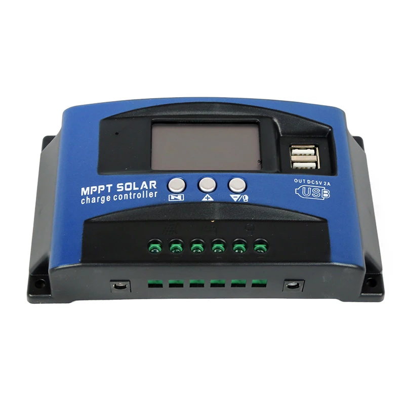 Regolatore di Energia solare Pannelli Battery Pack di Carico MPPT REGOLATORE Solare 12V/24V di Carica e Scarica di Corrente di Controllo del Display