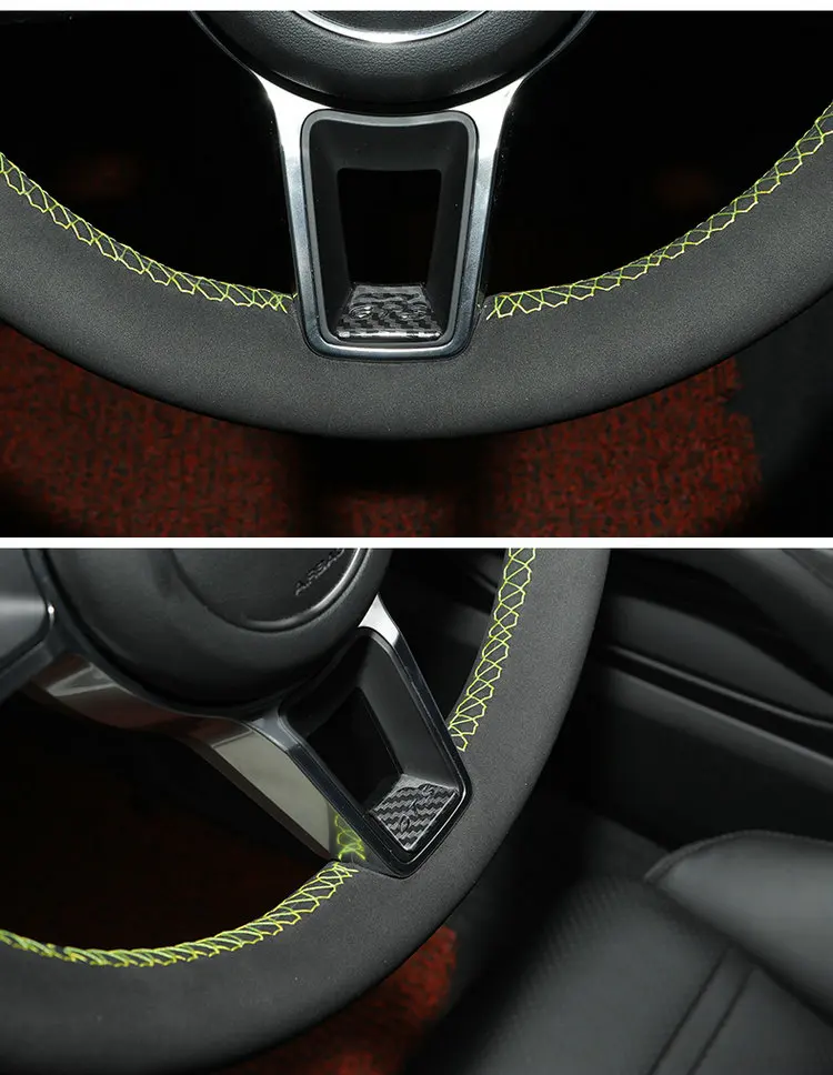 Lenkrad-Dekorationsaufkleber für Porsche Macan Cayenne Panamera Auto-Innenraum-Modifikations-Dekorationszubehör – Detail 8