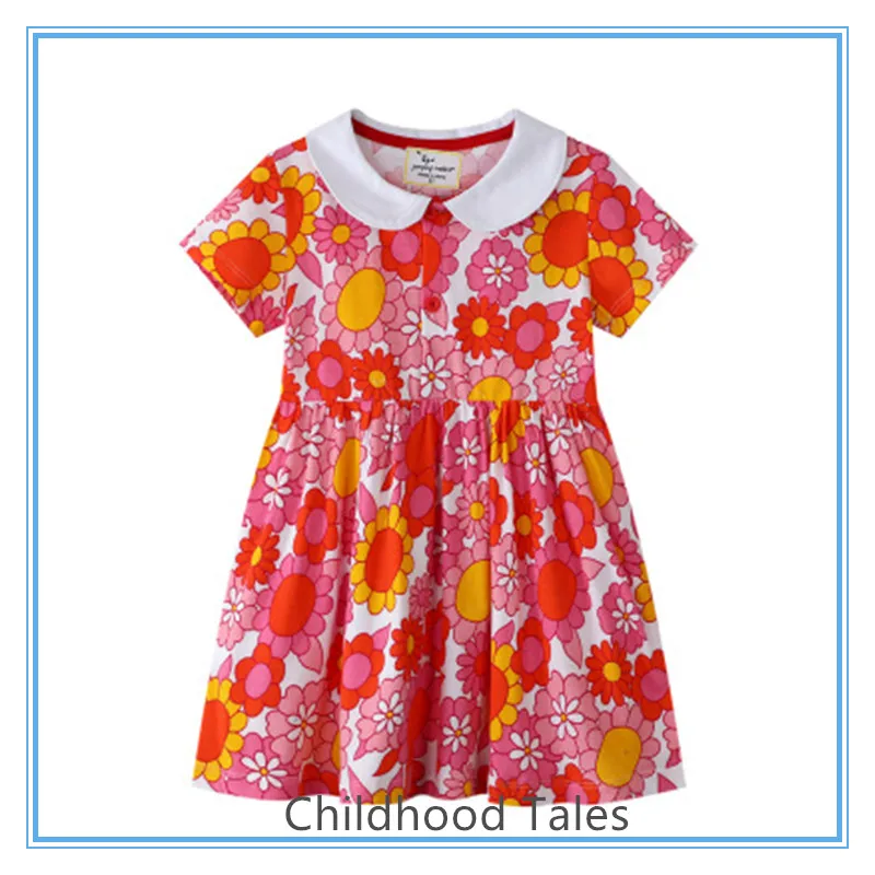 Summe newr children's dresses girls skirt  princess dress kids fashion clothes