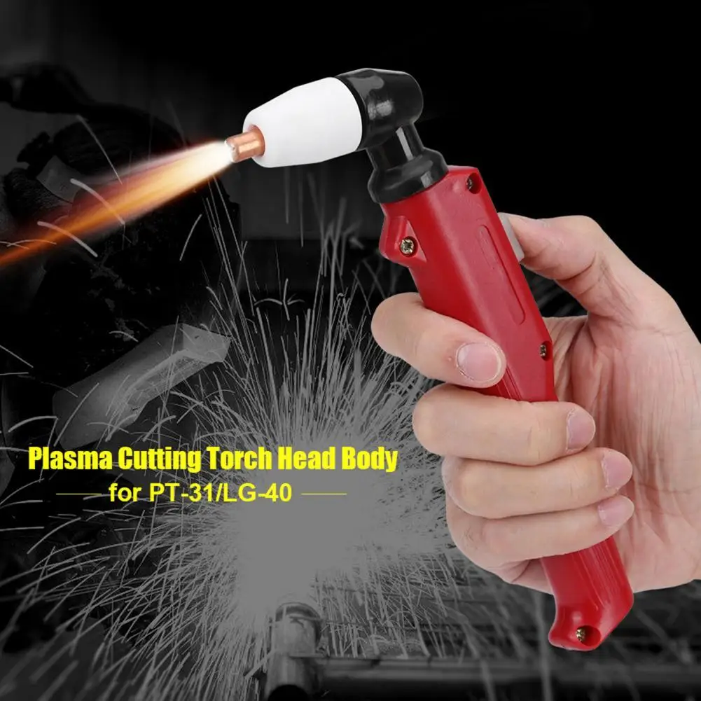 PT-31/LG-40 Plasma Cutting Torch Head Body High Adaptability Cutting Torch Accessories Air Plasma Cutter Torch Body