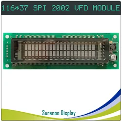 Surenoo 5P 2002 202 20X2 Serial SPI VFD LCD Module Display Screen Compatible with SAMSUNG 20T202DA2JA for Arduino