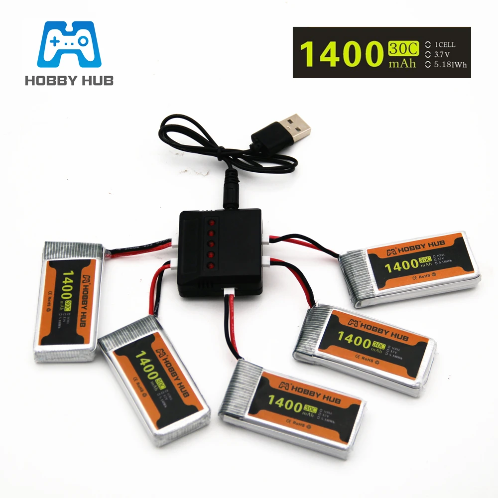 1400mAh 3.7v lipo Battery for SYMA X5 X5S X5C X5SC X5SH X5SW With 5IN1 Charger 902852