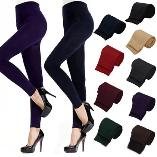 Leggings slim sans couture pour femmes, pantalons moulants chauds, pantalons longs sans pieds, optique commandée, sexy, hiver