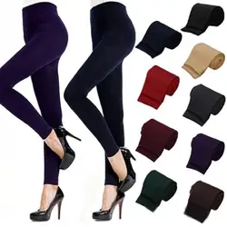 Women Warm Sexy Seamless Women Winter Warm Skinny Slim Leggings Stretch Pants Thick Footless Long Pants  Winter Leggings