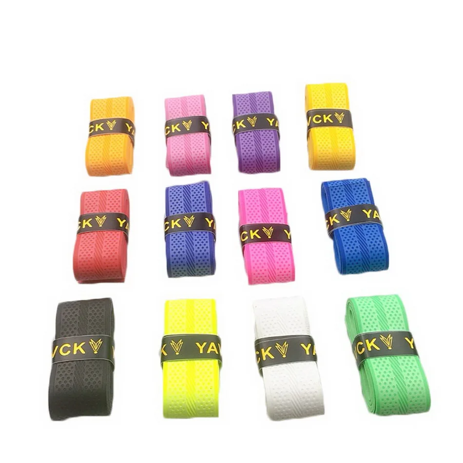 10Pcs Anti-slip Badminton Grips Tapes Tennis Overgrips Sweatbands Winding For Fishing Rod Racket Bicycle Handle Over Grip Bands