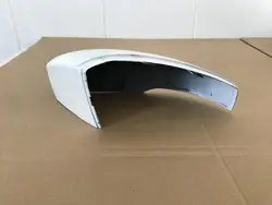 Car door wing mirror cover for VW POLO 2009-2017 WHITE / BLACK PAINTED