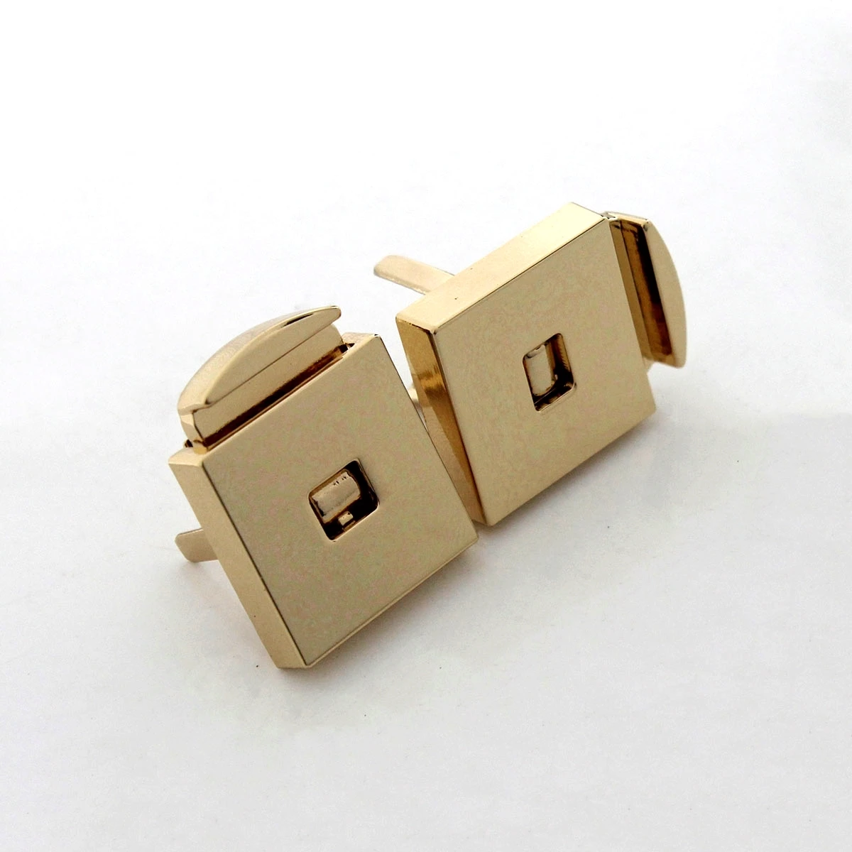 1pcs Metal Hiding Lock Button Lock Fashion Cute Switch lock For DIY Handbag Bag Purse Luggage Hardware Closure Bag Parts