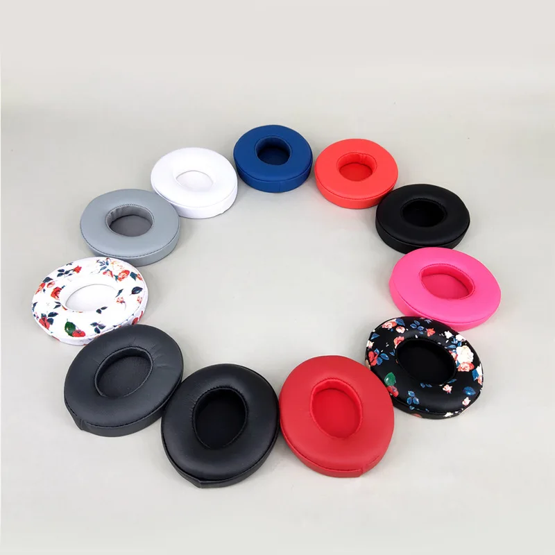 Almohadillas de repuesto para los oídos, funda de espuma de cojín suave de alta calidad, para Beats Solo 2 y 3 auriculares, 2,0, 3,0