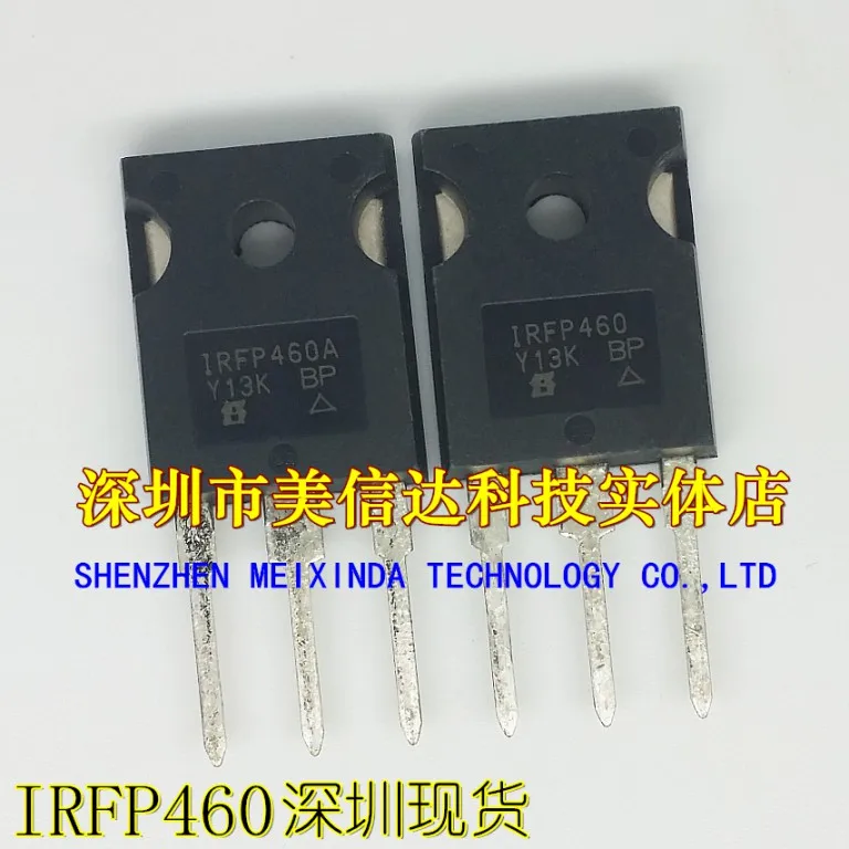 

10pcs/lot New Original Genuine IRFP460APBF IRFP460A IRFP460 20A500V field effect tube TO-247 In Stock