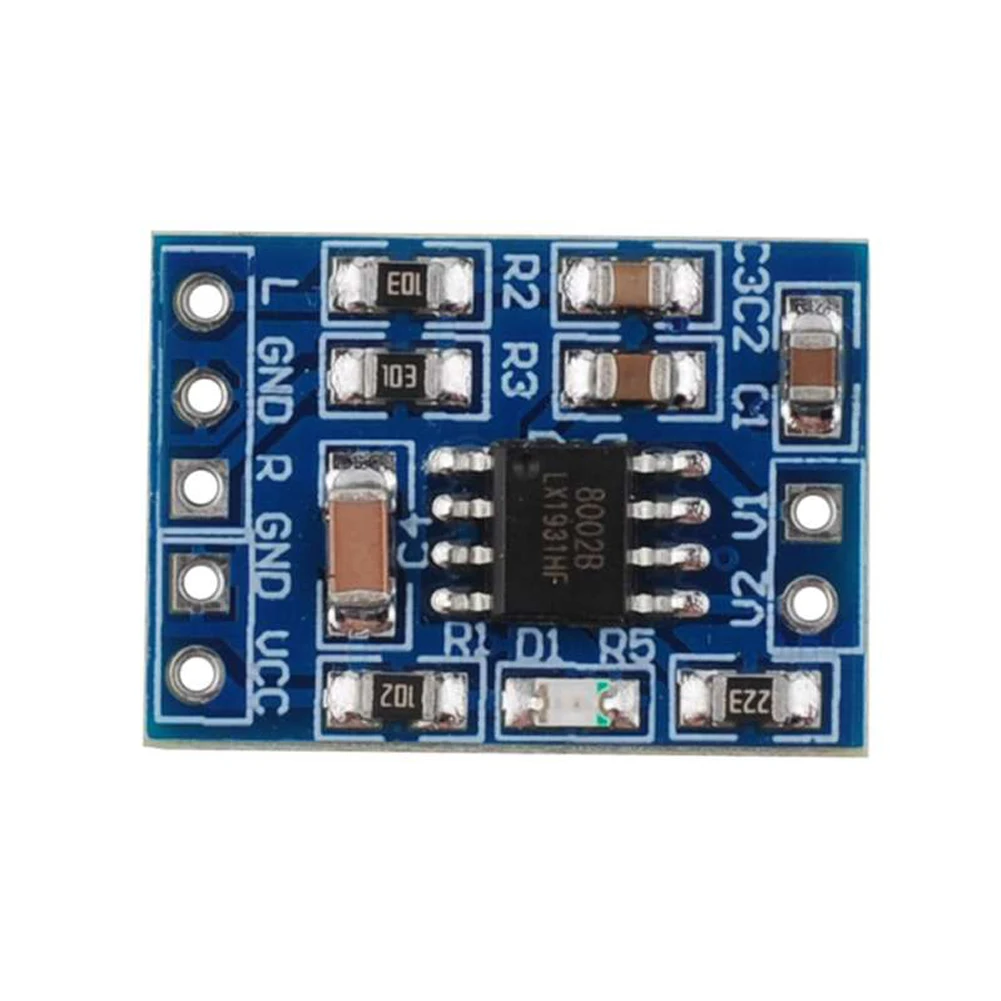 20 قطعة سوبر صغيرة HXJ8002 الصوت مكبر كهربائي مجلس أحادية قناة صوت منخفضة الضوضاء مكبرات الصوت وحدة 2.0-5.5 فولت 3 واط استبدال PAM8403