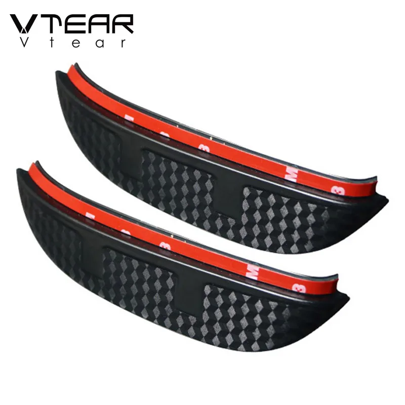 

Vtear рамка зеркала заднего вида, украшение для козырька, внешняя водонепроницаемая отделка, дождевик, аксессуары, детали для Toyota Camry 2020