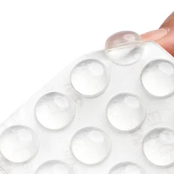 32Pcs Door Stopper 5MM Thickness Self Adhesive Silicon Rubber Kitchen Cabinet Damper Buffer Pad Furniture Hardware