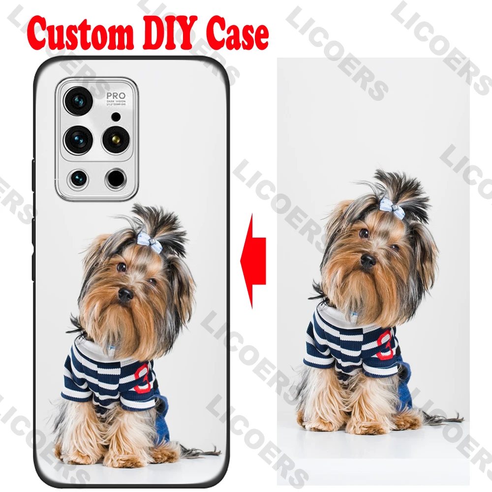 Custom Case for Meizu 18 Pro 17 16 16XS 16th 16S 16X 16T X8 Note 9 8 M6 5 Note Case DIY Photo Picture Letters Soft Cover Funda