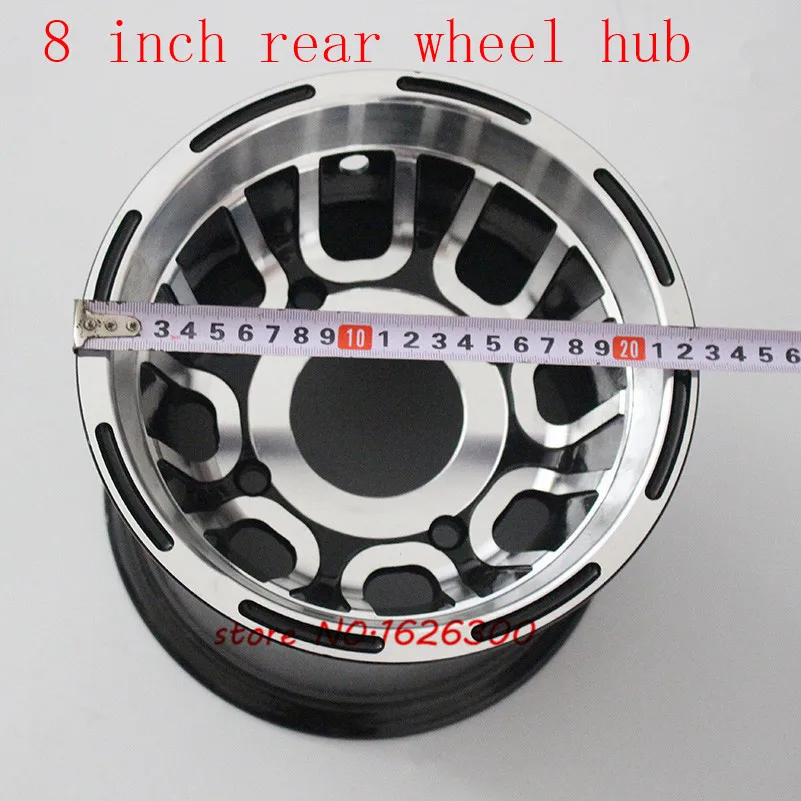 

Lightning Shipment ATV Accessories Rear Wheel Hub 8 Inch Go-kart Off-road 4 Aluminum Rims High Performance