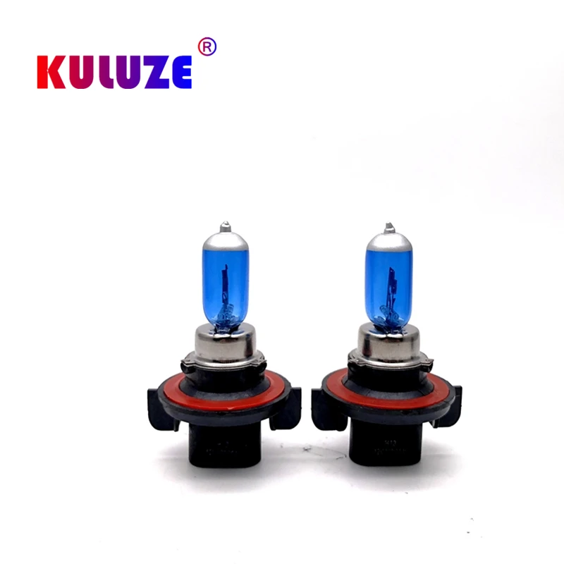 2 Pcs H13 9008 12V100/90W Super Bright White Halogen Bulbs Auto 5800K Car PJ26.4t High Low Beam Headlamp Wholesale