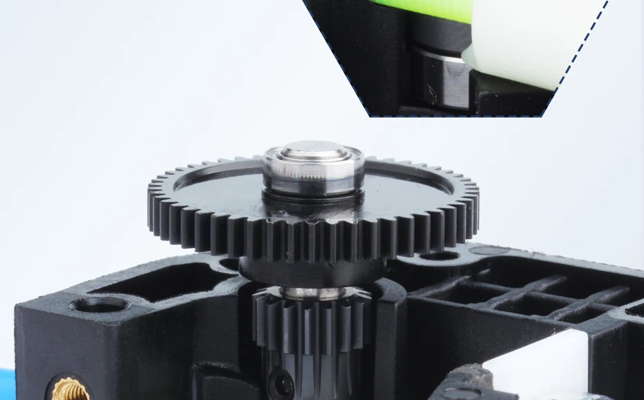 C Trianglelab DDB Extruder Welle Montage Getriebe Einzel und RNC Nano Beschichtung Antriebsrad Für DDB Extruder DIY Antriebsrad Extruder – Detail 9