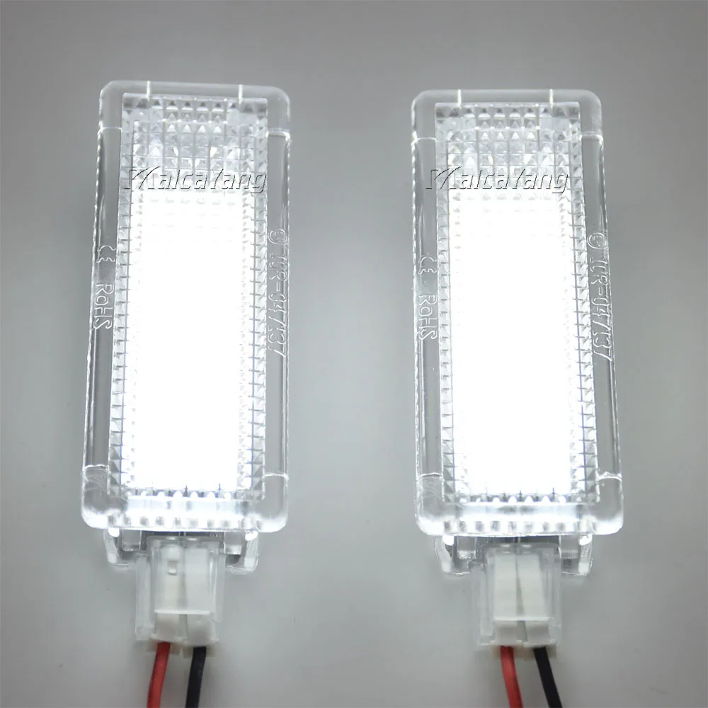 2 Stück LED-Innenbeleuchtung für Tür, Fußraum, Kofferraum und Gepäckraum für BMW E90 E91 E92 E93 E60 E70 E82 E87 X1 X3 X5 X6 F10 Mini – Detail 14