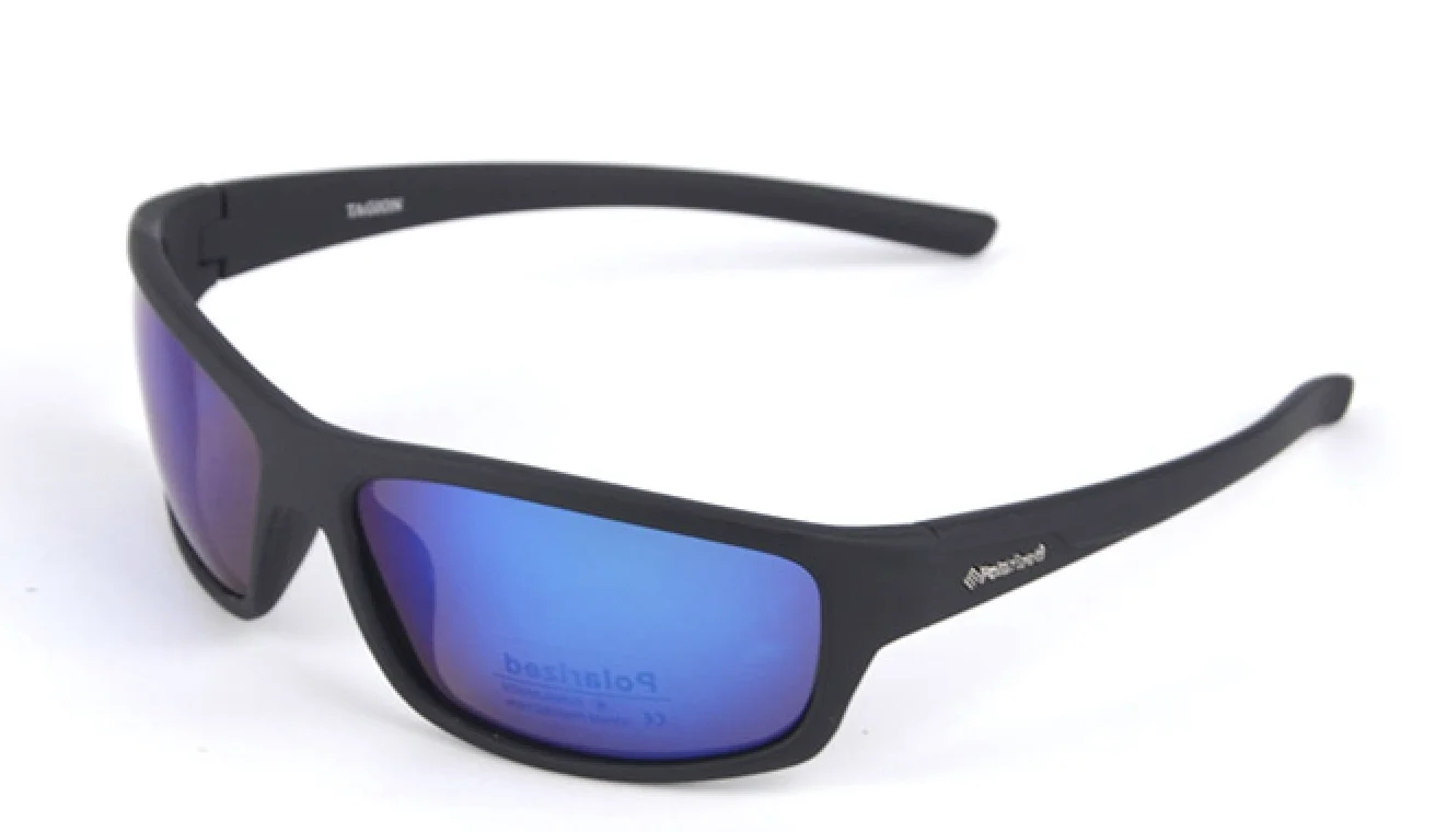 2026 Herren Marken-Design Polarisierte Sonnenbrille für Männer Braune Sport-Rechteck-Sonnenbrille Gläser Herren-Radsportbrille Gafas UV400