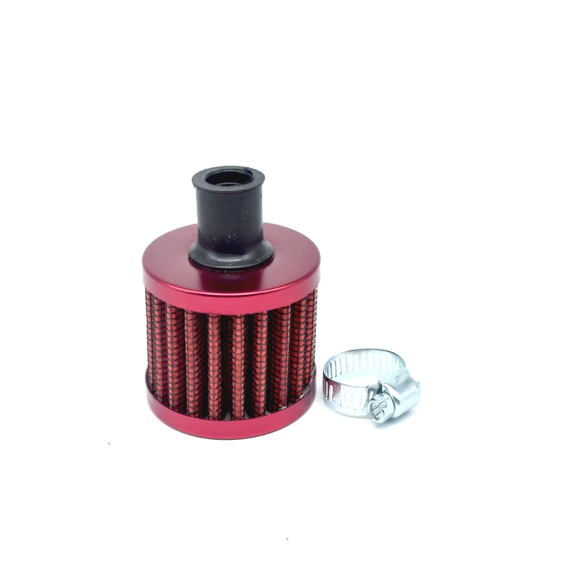 38mm Air Filter Universal Interface Motorcycle Air Filter 12mm Diameter Car Air Filter Turbine Exhaust Crankcase Ventilation