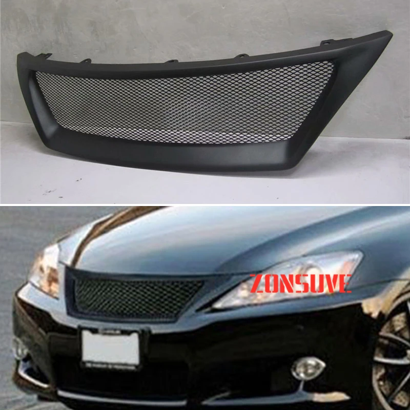 For LEXUS IS-C IS C 2009--2011 Year Refitt Front Center Racing Grille Cover Accessorie Body Kit