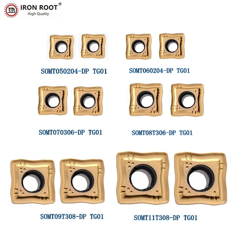 SOMT 050204 060204 070306 08T306 09T308 11T308 DP TG1105 CNC metal lathe tool indexable U drill carbide insert for SP series 2D