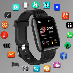 Reloj deportivo inteligente para hombre y mujer, pulsera electrónica LED Digital, reloj de pulsera para hombre y mujer