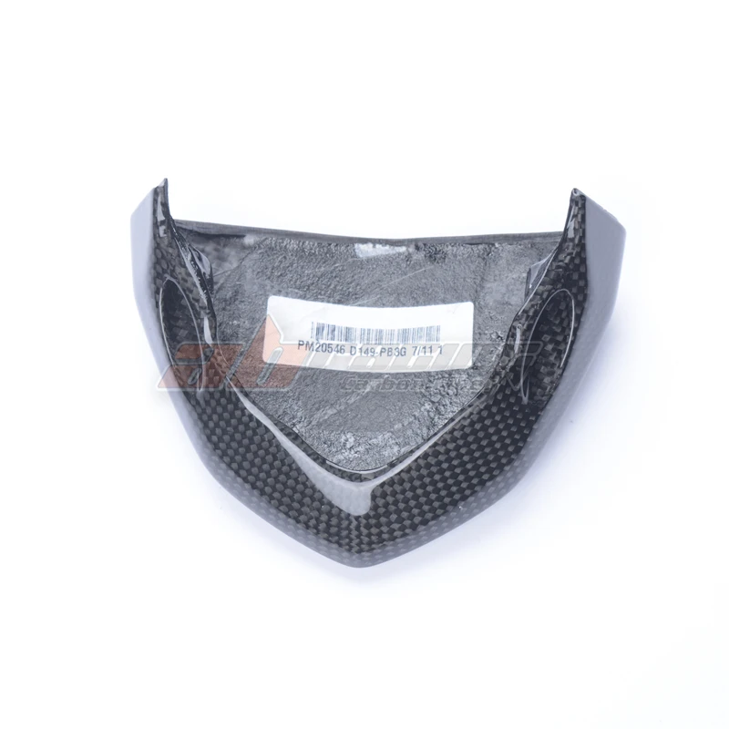 Upper Front Dash Airduct Cover Fairing Cowl For Ducati Streetfighter  Full Carbon Fiber 100%