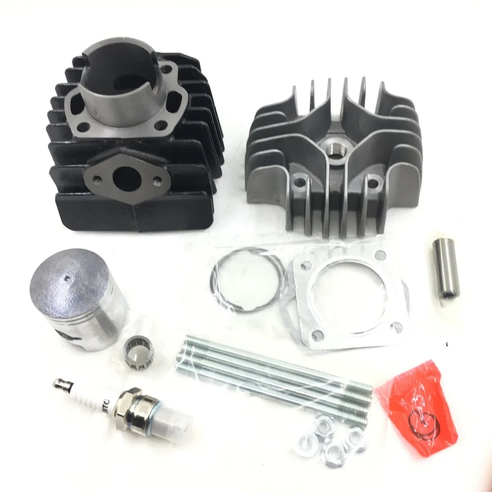 SherryBerg-Kit de juntas de anillo de pistón de cilindro, Kit de extremo superior 11210-04012-0F0 11111-04001 12110-43000 para Suzuki Quadrunner