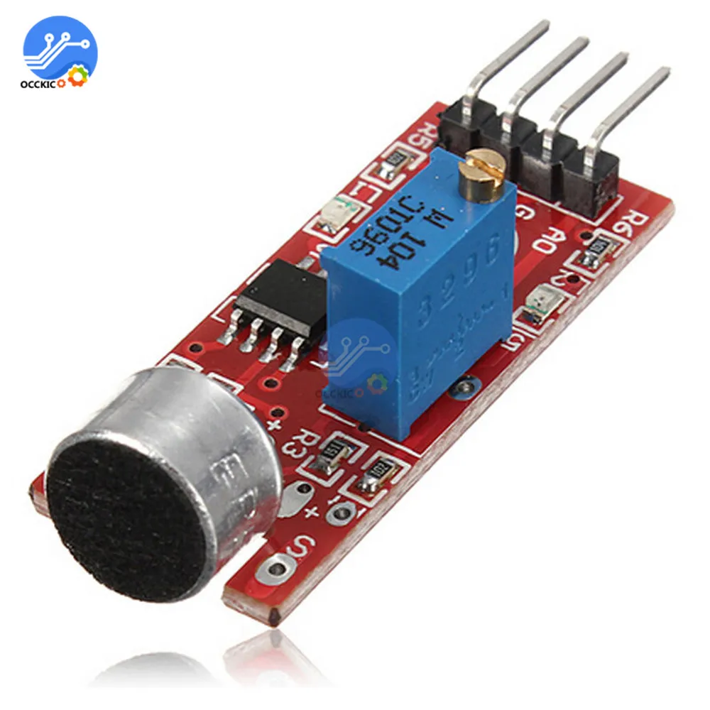 High Sensitivity Sound Microphone Sensor Detection Module For Arduino AVR PIC Speakers player Microphone Module board