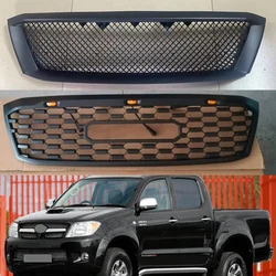 Per Hilux Vigo 2005 2006 2007 2008 2009 2010 2011 Parte di Auto Racing Grill Modificato Griglia Del Radiatore Griglie Paraurti Anteriore Maschera di Maglia