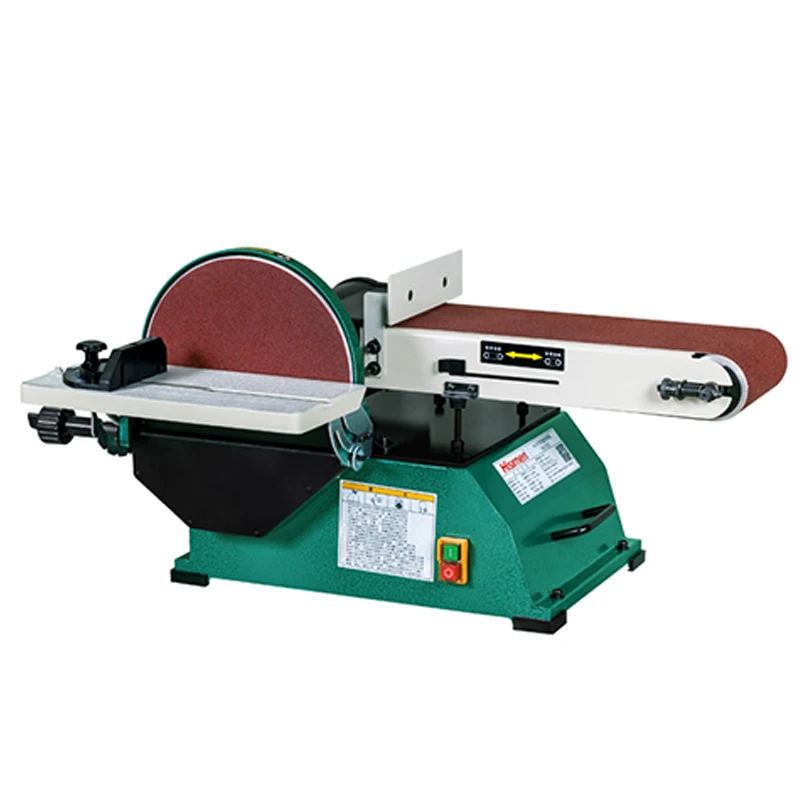 1000W6X10 inch emery disc sanding belt machine H6100 series knife sharpening machine sanding belt machine multifunctional