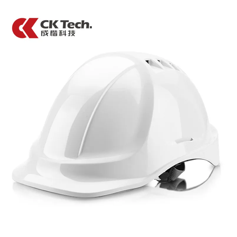 CK Tech. Customized Printing Acceptable Safety Helmet Construction Hard Hat Work Cap ABS Material Protective Labor Helmets