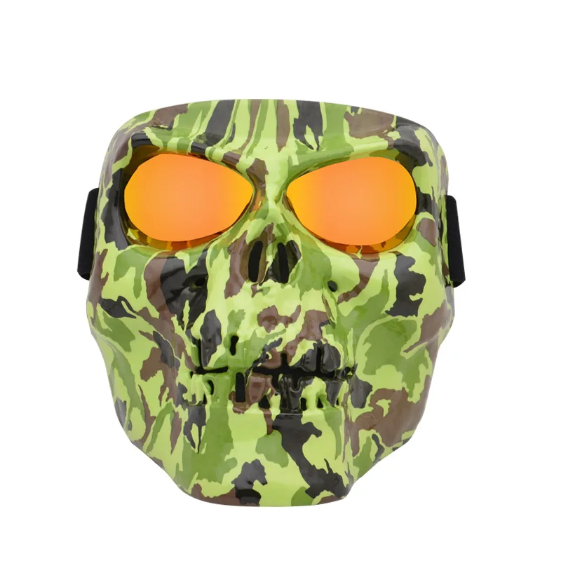 Explosiebestendig militair tactisch schedelmasker Gespecialiseerd Paintball Schieten Veiligheidsmasker Anti-impact CS War Game Airsoft-masker