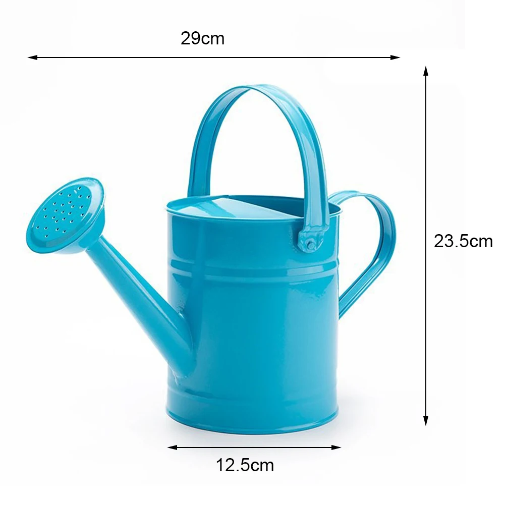 1.5L Iron Watering Can Home Bonsai Plant Shower Tool Gardening Water Pot Sprinkled Kettle Garden Irrigation Spray Bottle