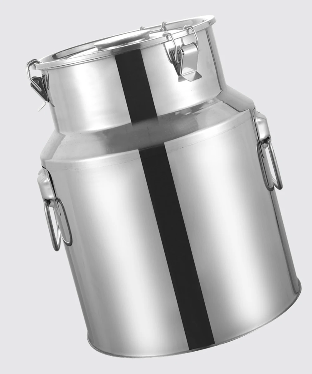 Fermenters Stainless Steel Barrel Milk Barrel Soup Barrel Brewing Insulation Barrel Sealed Tank Oil Tea Rice Canister Oil Drum