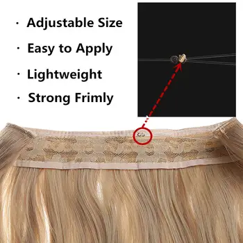 10 best sales Blonde Haarverlängerungen - №4